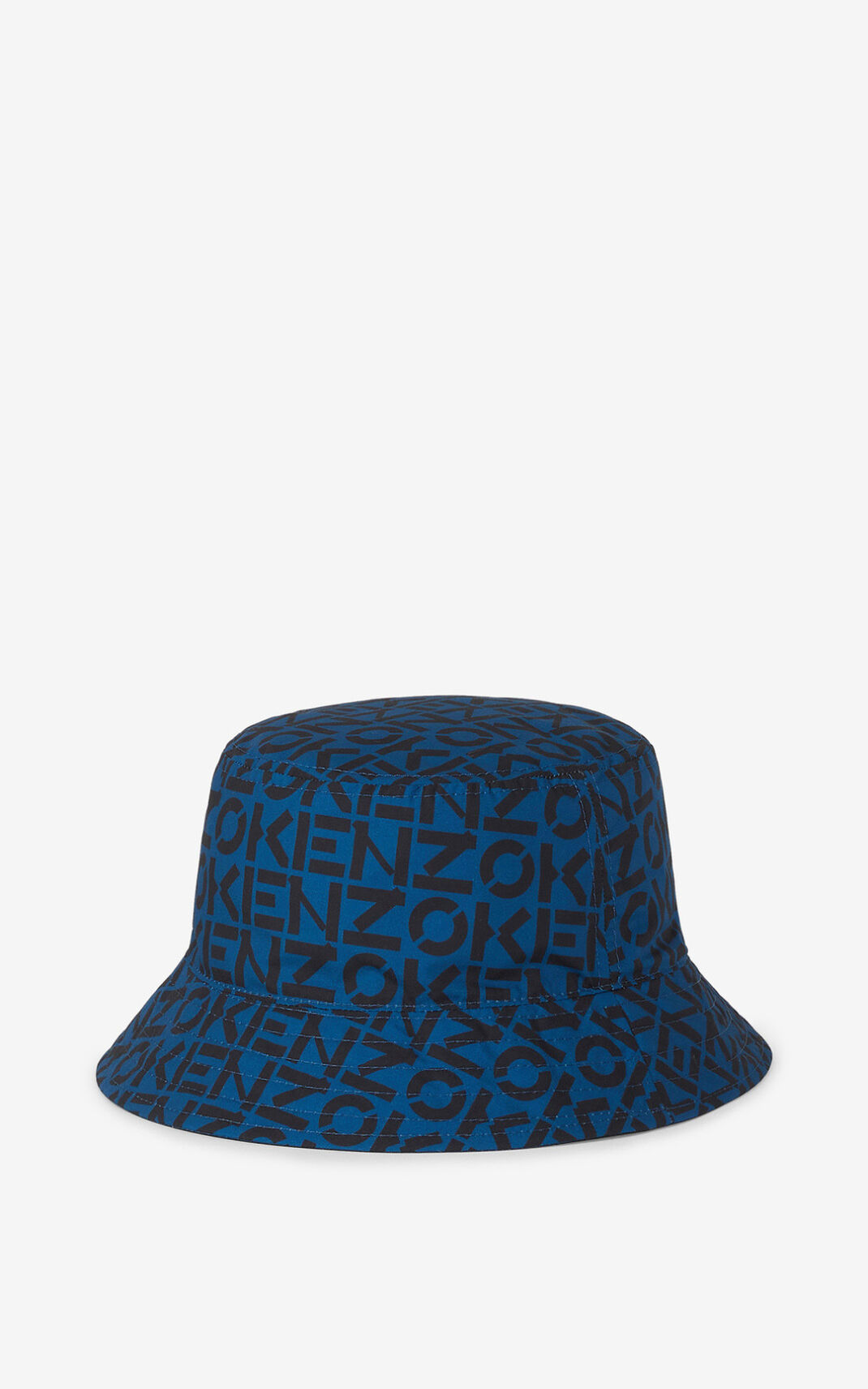 Gorro Pescador Kenzo Reversible monogram Hombre Azules Oscuro LBP534176